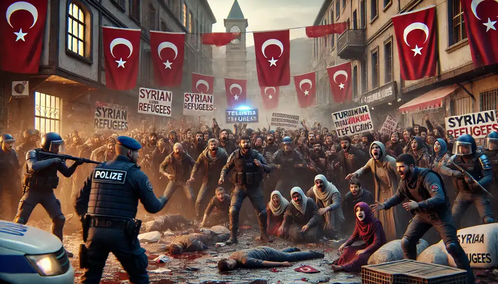 Le Manifestazioni in Turchia Anti-Siriane Strumento Politico La Turchia sta affrontando un periodo di tensioni interne senza precedenti,