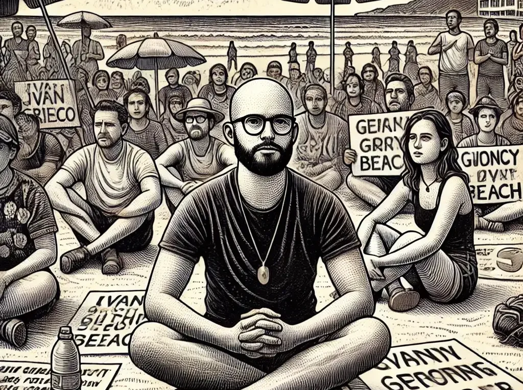ivan grieco protesta concessioni balneari